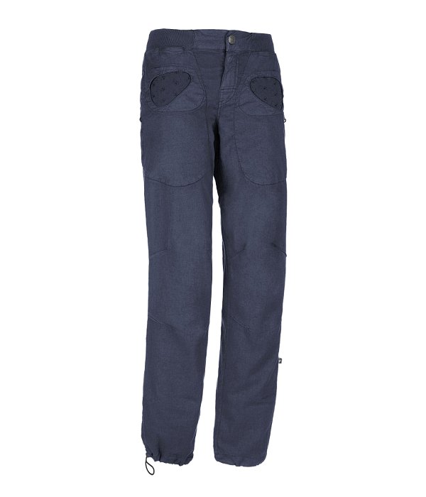 E9 kalhoty dámské Onda Flax, modrá, L